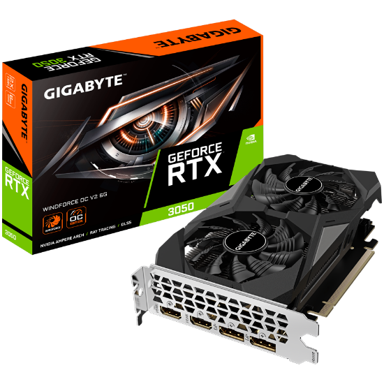 Slika GeForce RTX3050 6GB 96-bit Gigabyte Windforce V2 OC
